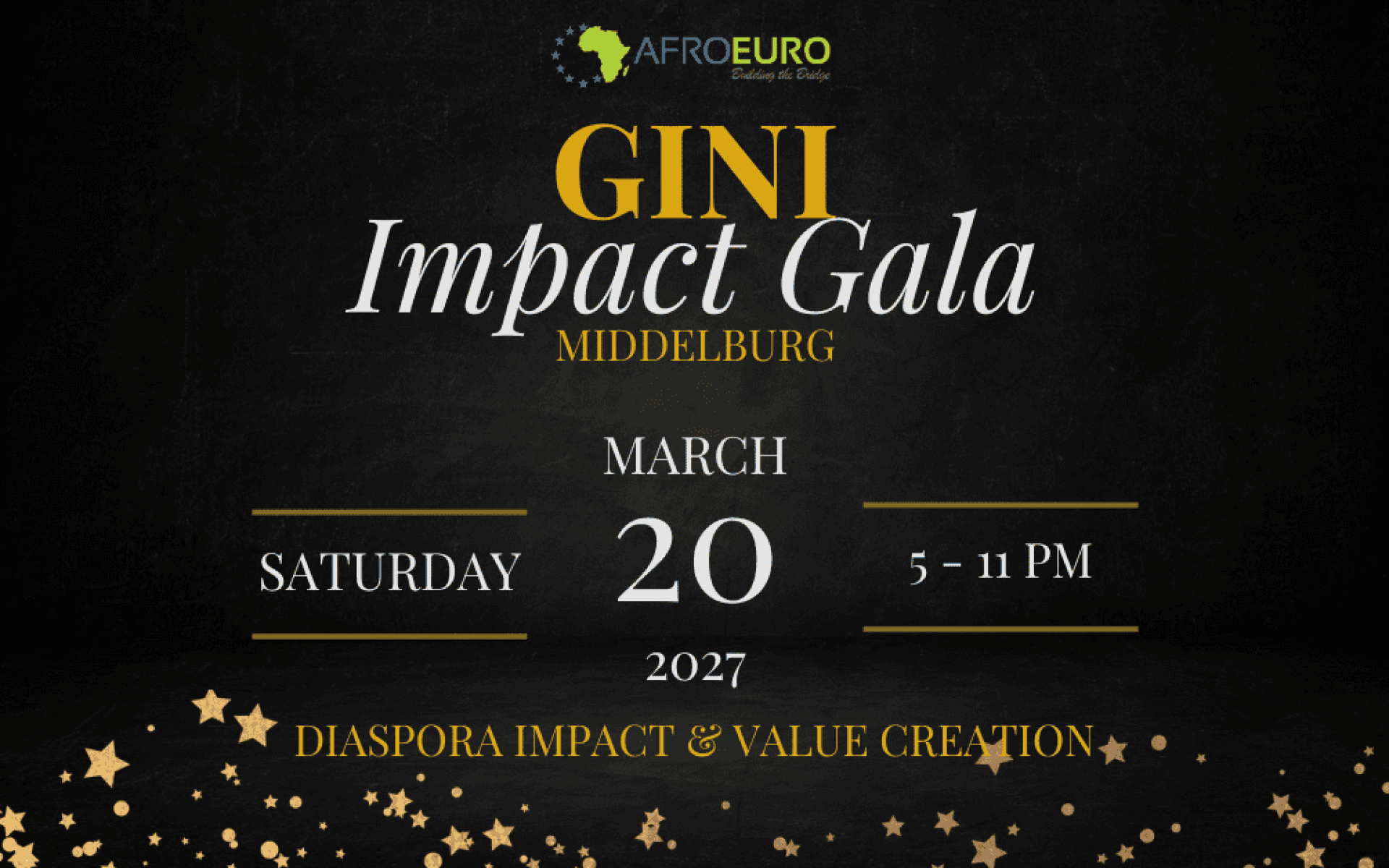 GINI Impact Gala 2027 - Middelburg - flyer